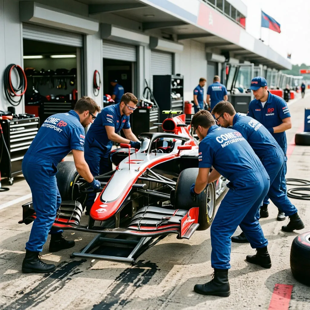 Come RP Motorsport prepara il weekend di gara: il lavoro dietro le quinte nel paddock
