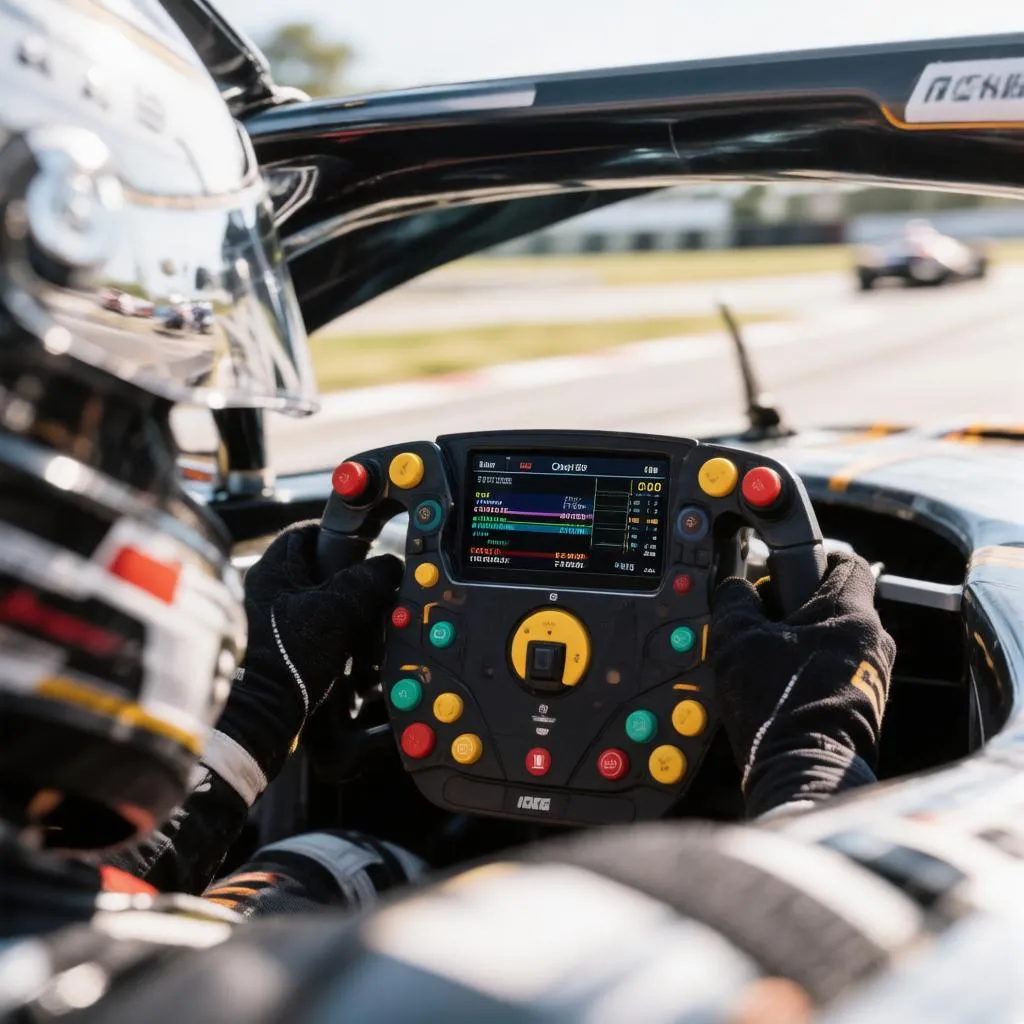 Il cockpit di una formula: volante, display e cosa fa il pilota in curva